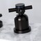Kingston Brass FSC8935DX Concord Widespread Bathroom Faucet W/ Brass Pop-Up, Bronze FSC8935DX - alternate 5